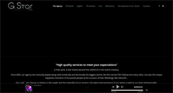 Desktop Screenshot of gstarevents.com